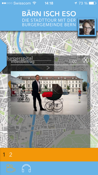 Bärn isch eso - das Stadtführer-App für Bern