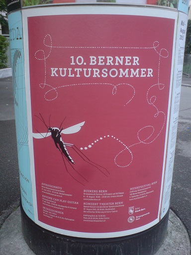 Plakat Kultursommer Bern 2015