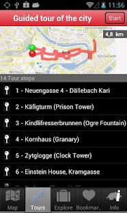Bern City Guide App - kostenloser Reiseführer für Bern