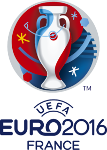 Public Viewing Bern Fussball EM EURO 2016 Frankreich Logo der Fussball EM 2016 in Frankreich
