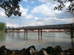 Velobrücke Krafterk Hangeck