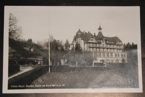 Ansichtskarte Hotel Restaurant Gurten Kulm 1927