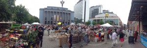 Jeden Sonntag: Flohmarkt (loppmarknad) auf dem Hötorget