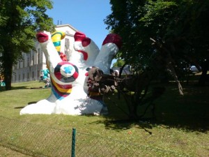 Skulptur von Niki de Saint Phalle, Paradis fantastique, Moderna Museet Stockholm