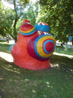 Fikur von Niki de Saint Phalle, Paradis fantastique, Moderna Museet Stockholm