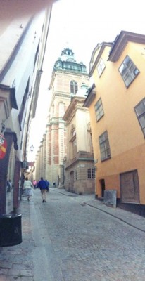 Wochenende Stockholm - Tyksa Brinken in der Altstadt von Stockholm